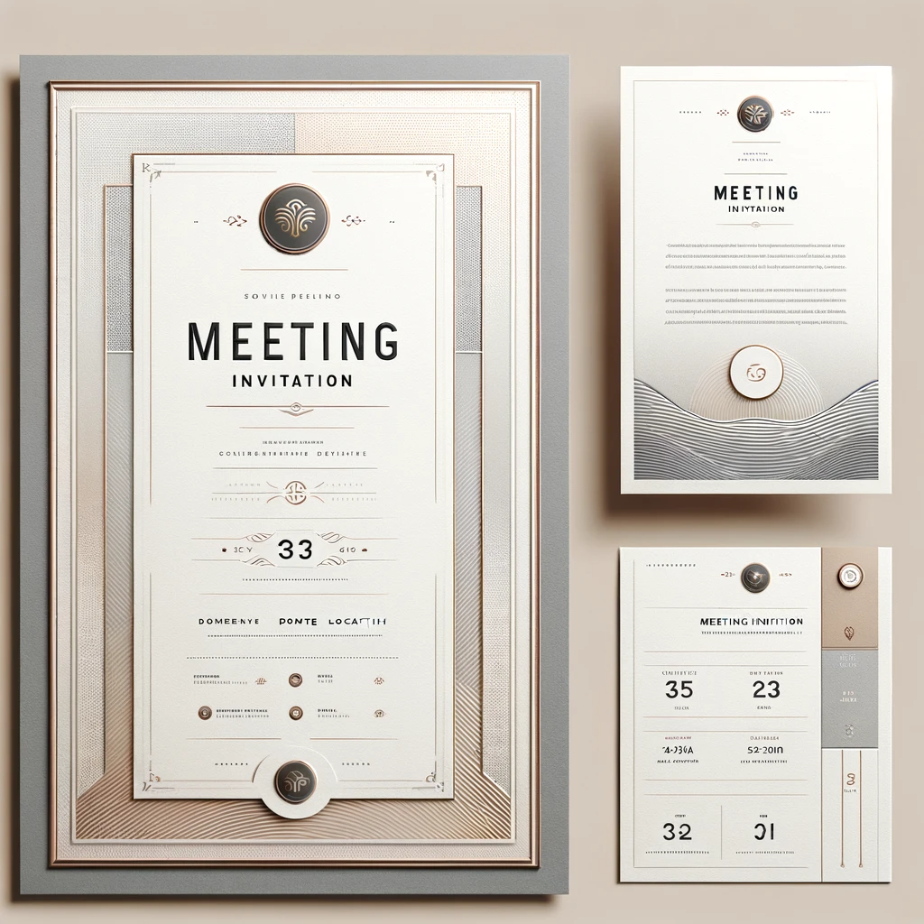The Perfect Templates for Meeting Invitation Email and Messages